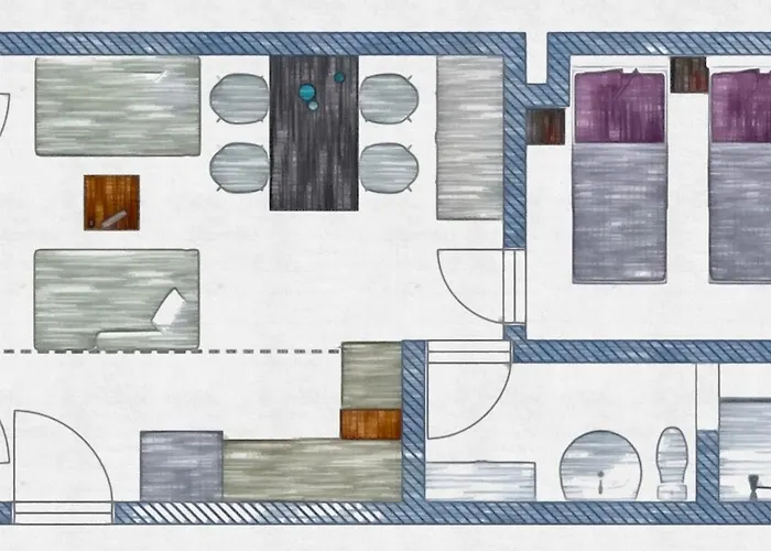 公寓 Belisima I R03 - Reiterpfad I Separater Schlafbereich Mit Boxspringbetten I Waschmaschine I Parkplatz I Naehe Supermarkt - Baecker - Bahnhof *